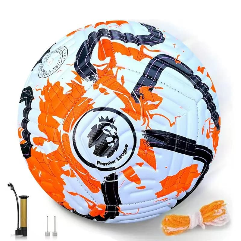 Adidas Premier League Soccer Ball Flame Print