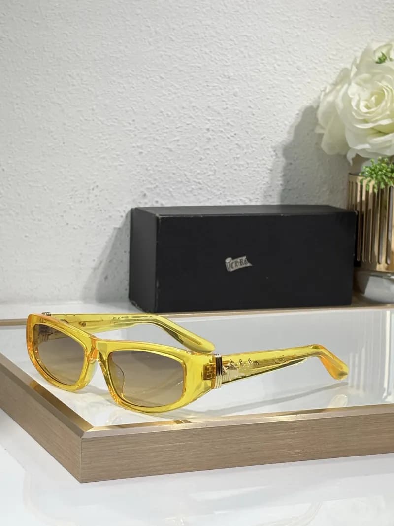 Chrome Hearts Sunglasses Rectangular Frame with Cross Detail — 5