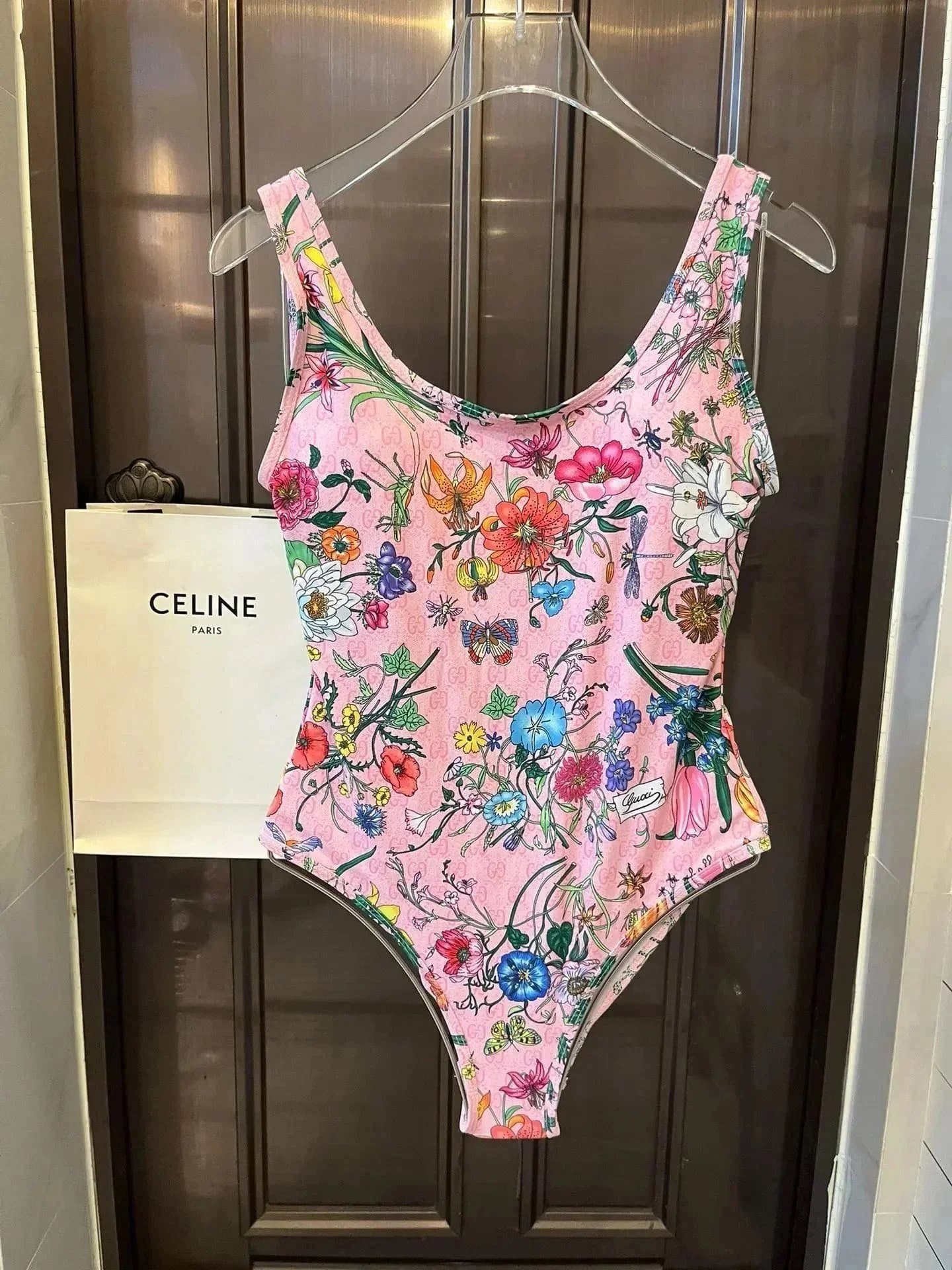 Gucci Tiger Print Bodysuit Jungle Tiger — 030303039