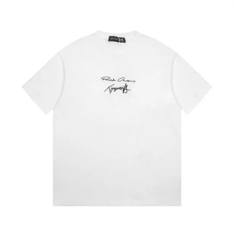 Maison Margiela T-Shirt White Stitch Logo — 827白色
