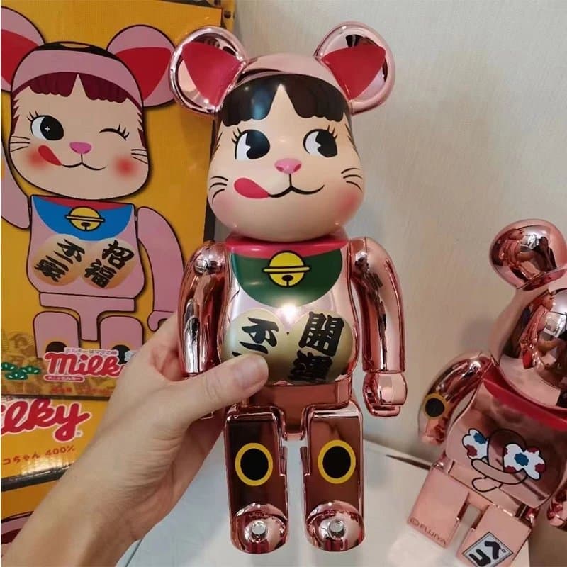 Be@rbrick Bearbrick Chrome — No two pink