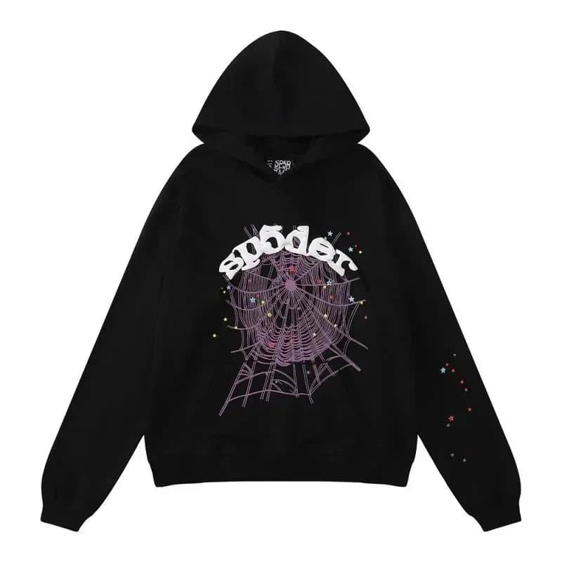 Sp5der Jogger Pants Spider Logo — 8202- 黑色