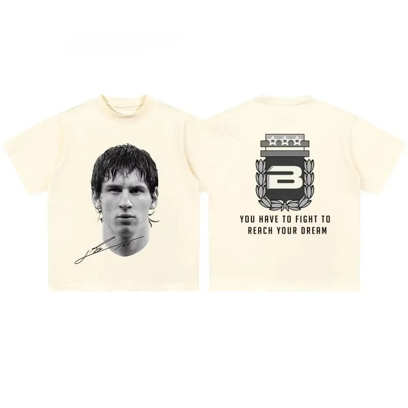 Corteiz Graphic Tee Messi Portrait — 16
