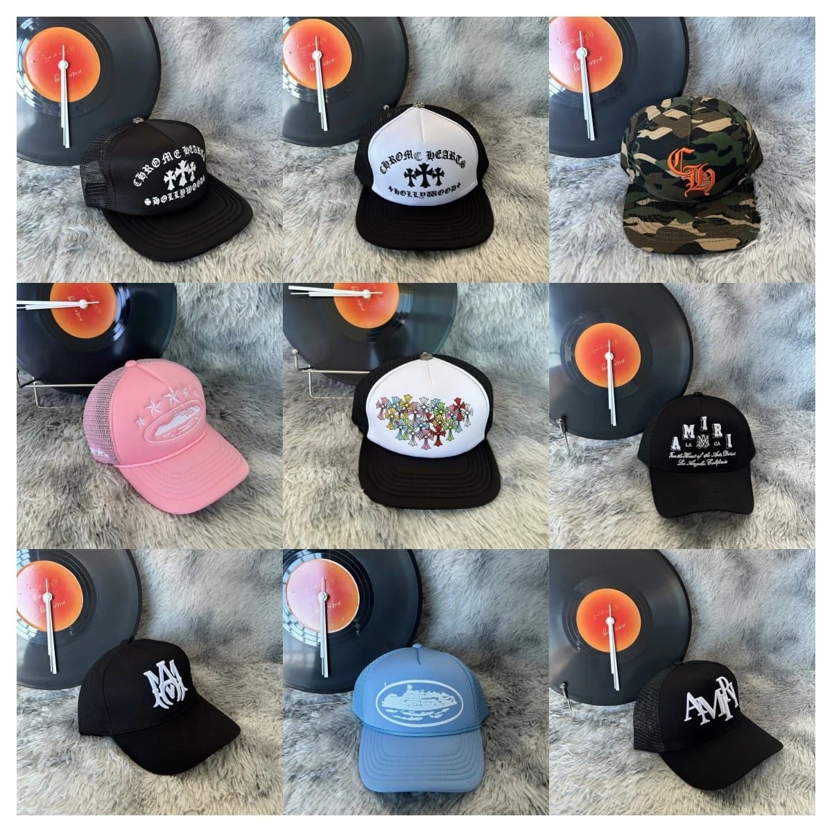 Trucker Cap Chrome Hearts Logo