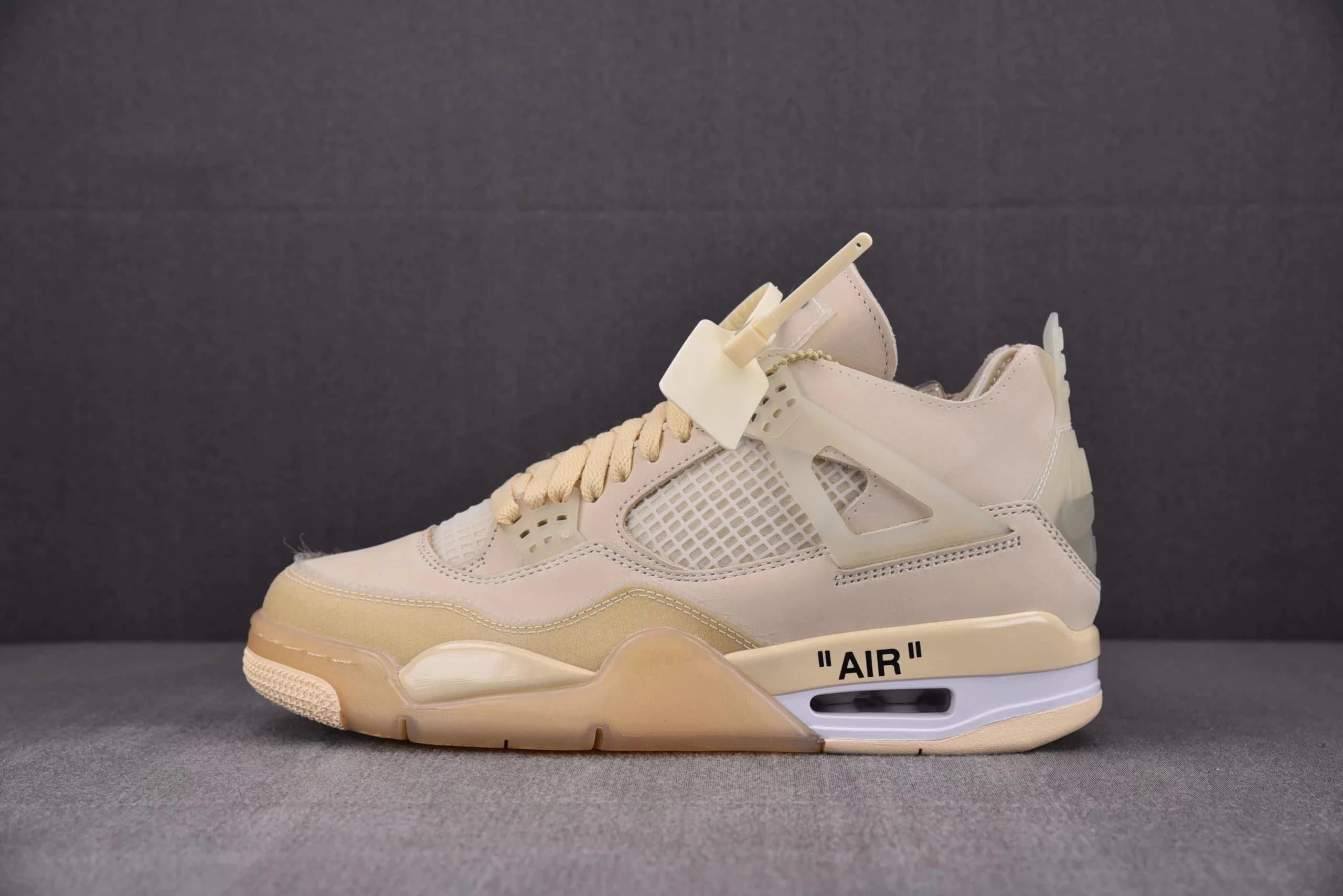 Air Jordan 4 Off-White Neutral