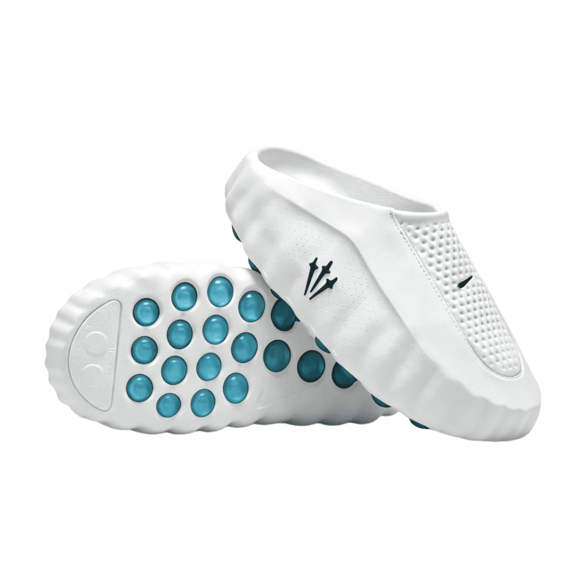 Travis Scott × Nike Cactus Jack Slide White Teal