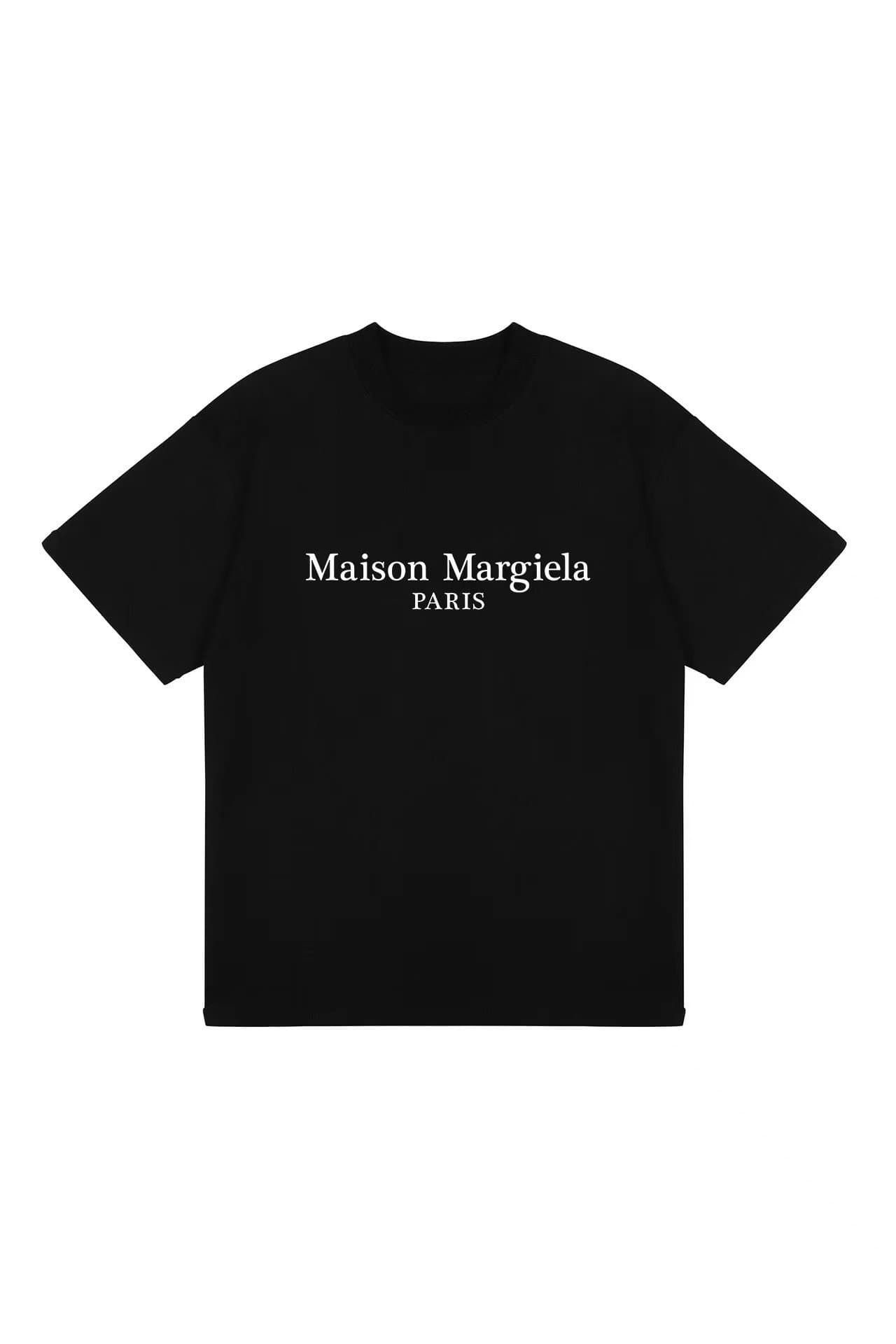 Maison Margiela Numbered Tee Black Print — 1