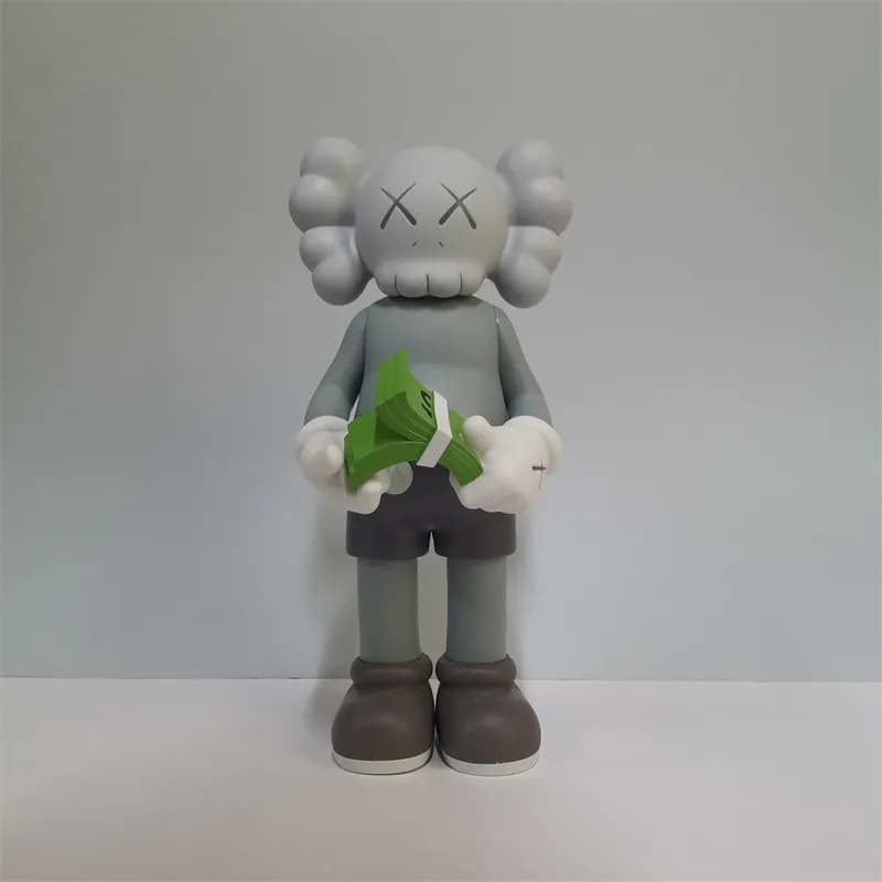 KAWS Companion Grey with Green Money