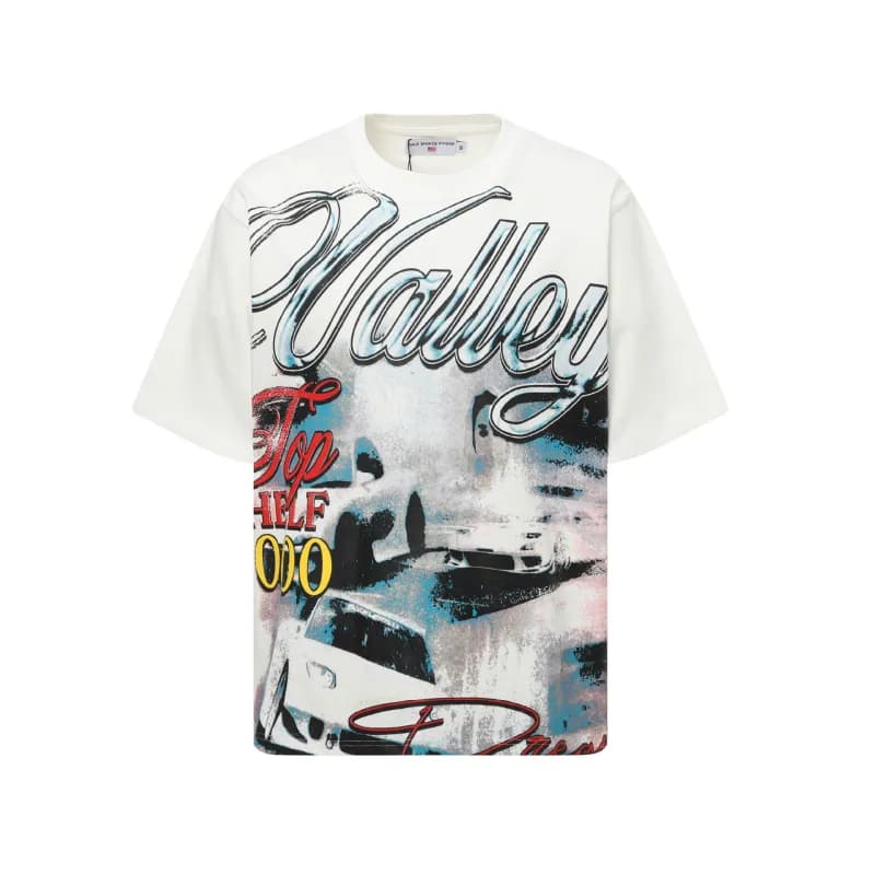 Saint Laurent Graphic T-Shirt Wesley Dreams Print — Z82