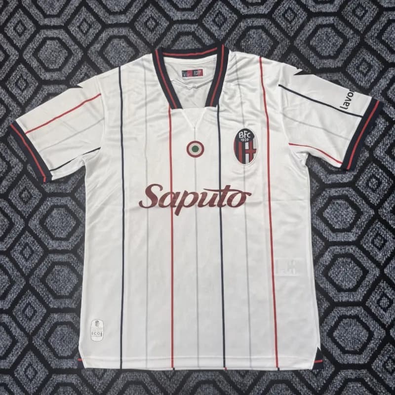 Palestine Support Jersey Black with Green and Red Stripes — 2526博洛尼亚客场