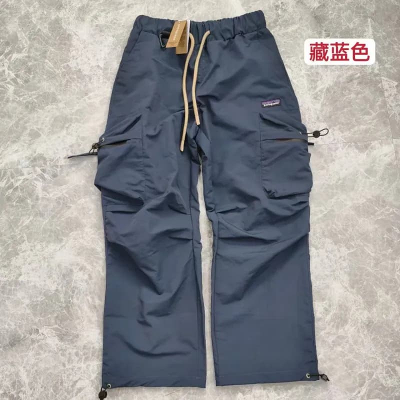 Patagonia Cargo Pants Cement Grey — dark blue