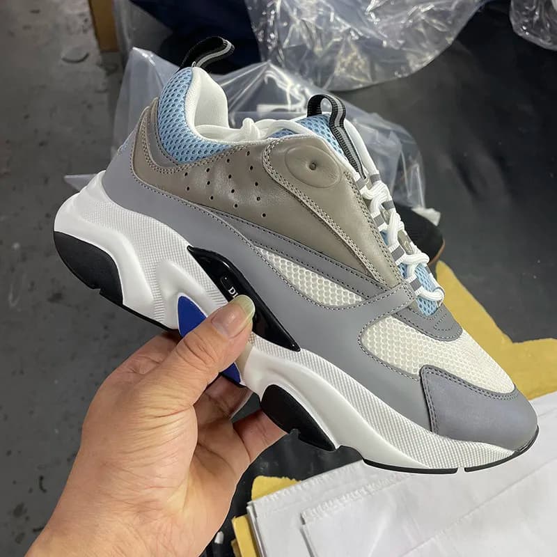 Balenciaga Triple S Light Grey — 蓝杏灰 27