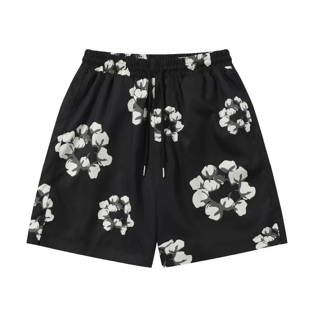 Balenciaga Printed Shorts Cloud Logo Print — 2（短裤）
