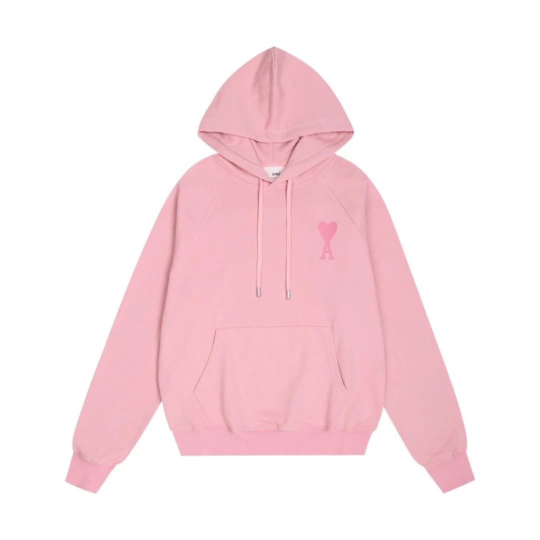 Acne Studios Hoodie Solid Pink — 12