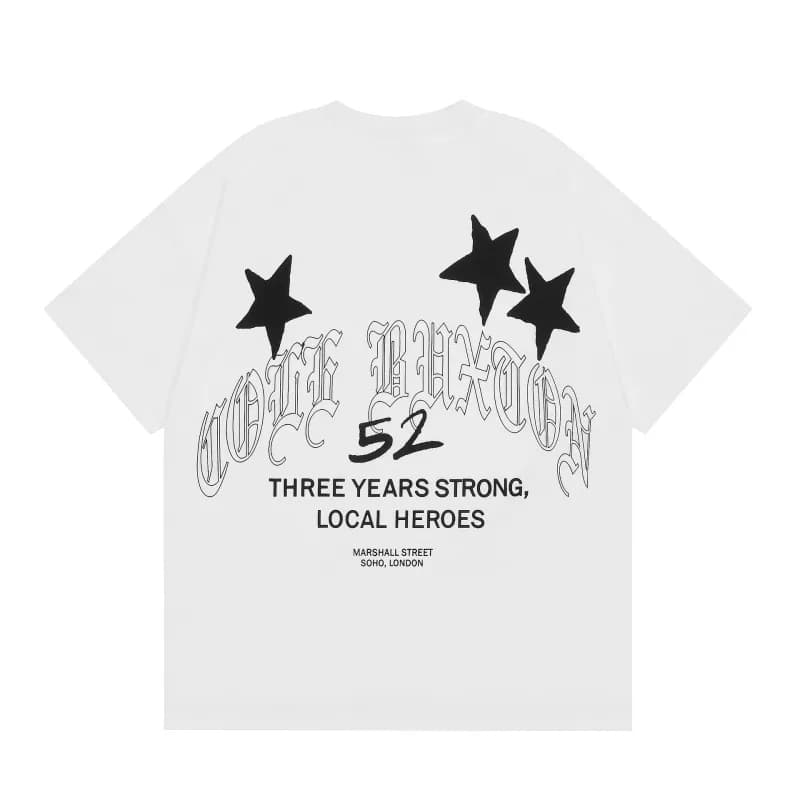 Corteiz Graphic Tee Three Years Strong Local Heroes