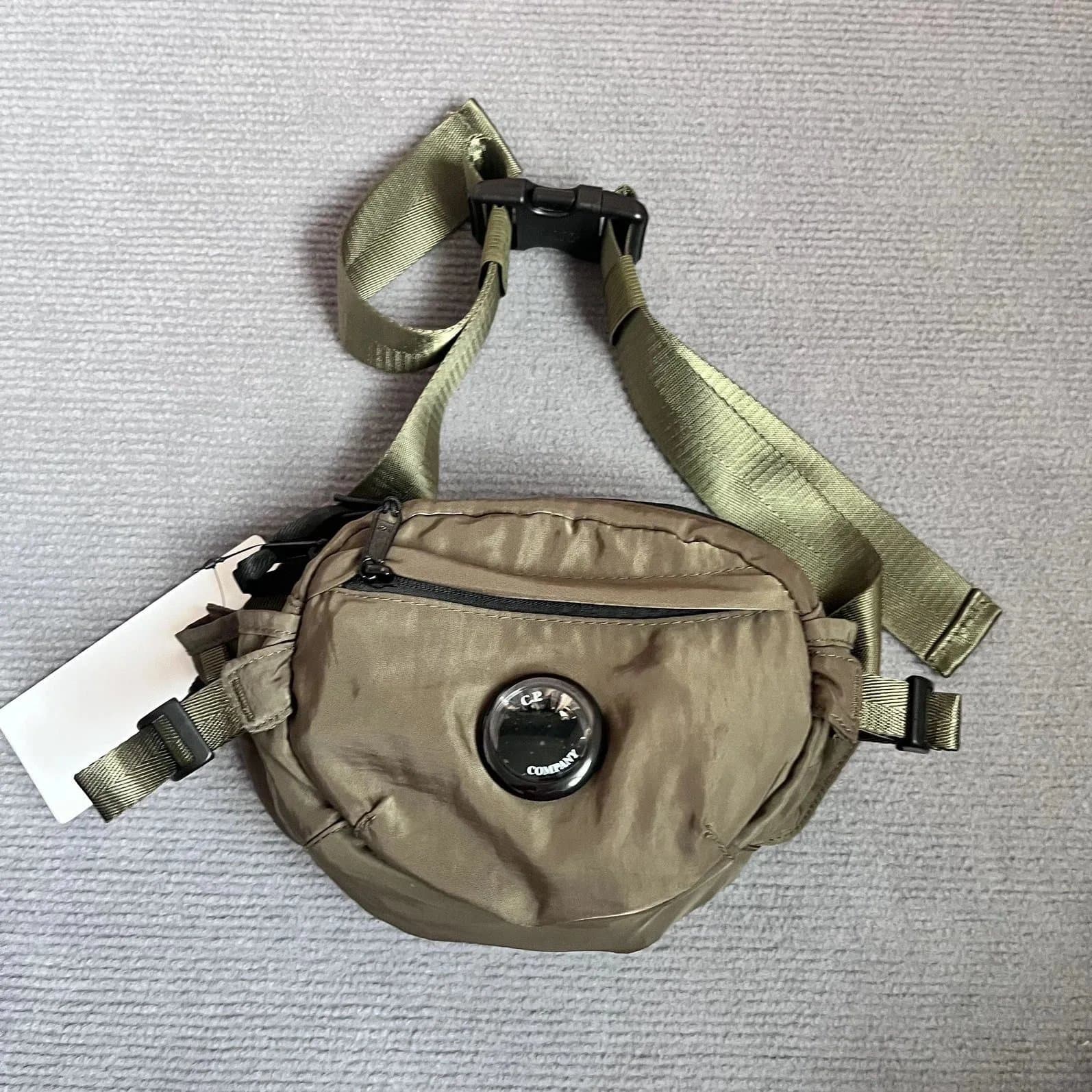 C.P. Company Goggle Waist Bag Olive