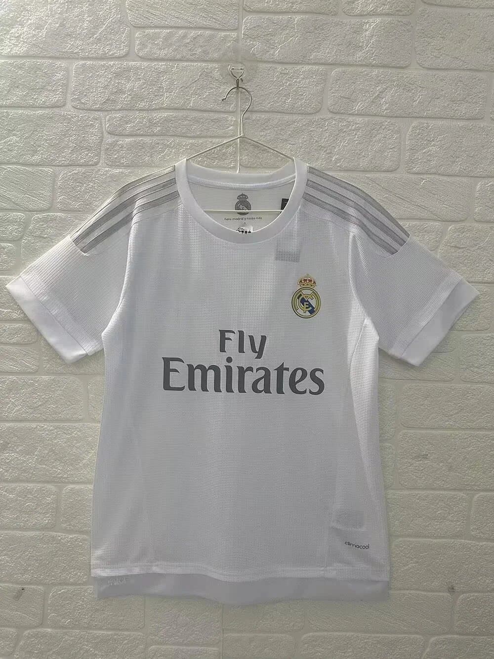 Adidas Real Madrid Home Jersey Fly Emirates
