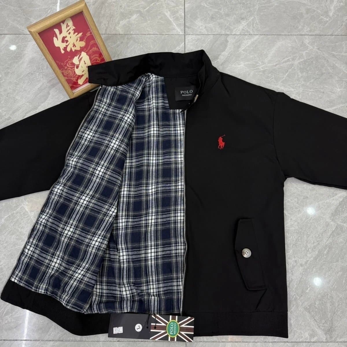 Moncler Hooded Zip-Up Jacket Logo Hood — 38