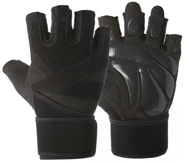 Neck Gaiter Solid Black — 护腕健身手套