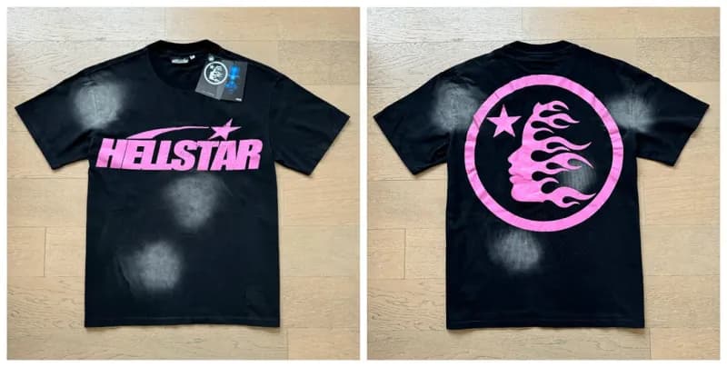 Hellstar Graphic Tee Flame Logo
