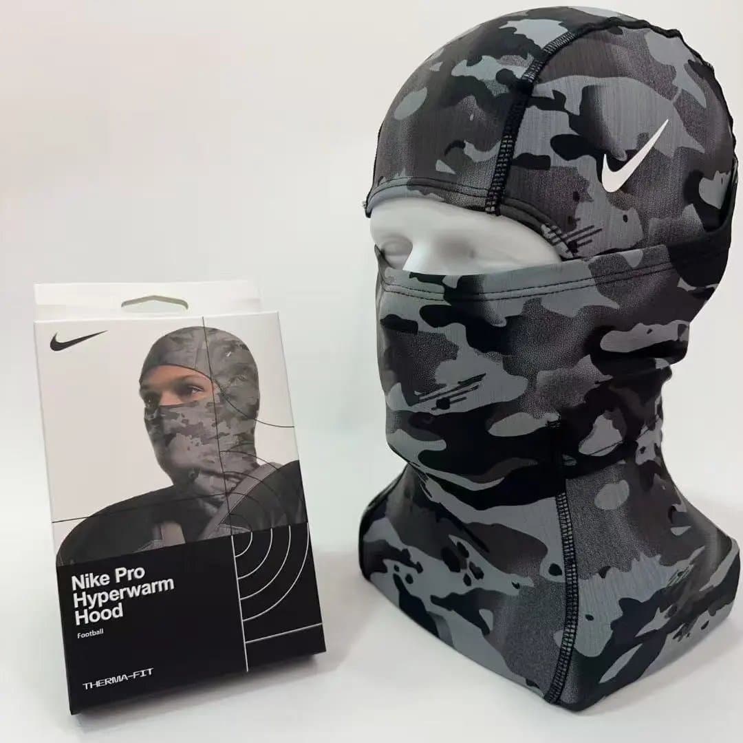 Sp5der Balaclava Star Logo — Nike 迷彩灰色面罩
