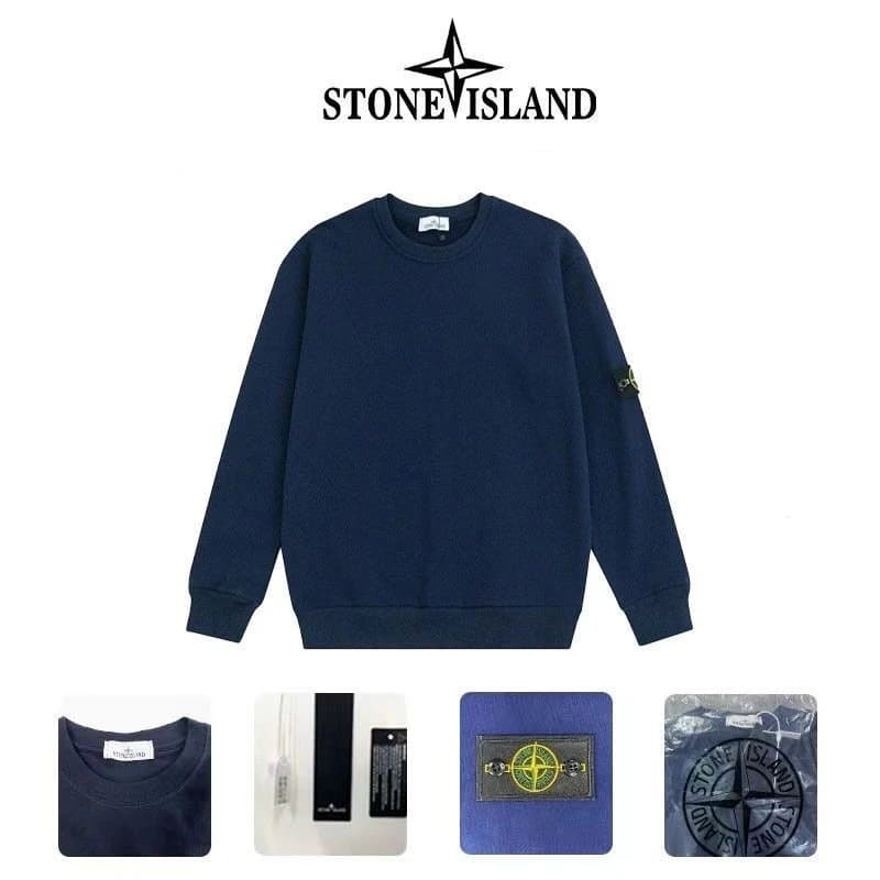Stone Island Crewneck Sweatshirt Compass Patch