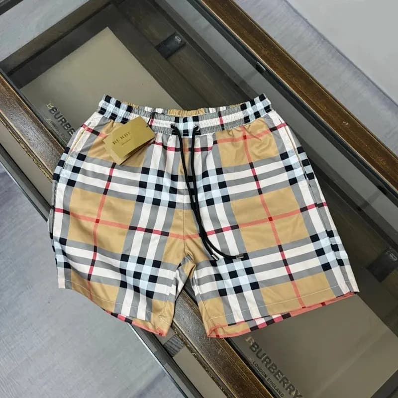Burberry Check Print Swim Shorts Classic Vintage Check