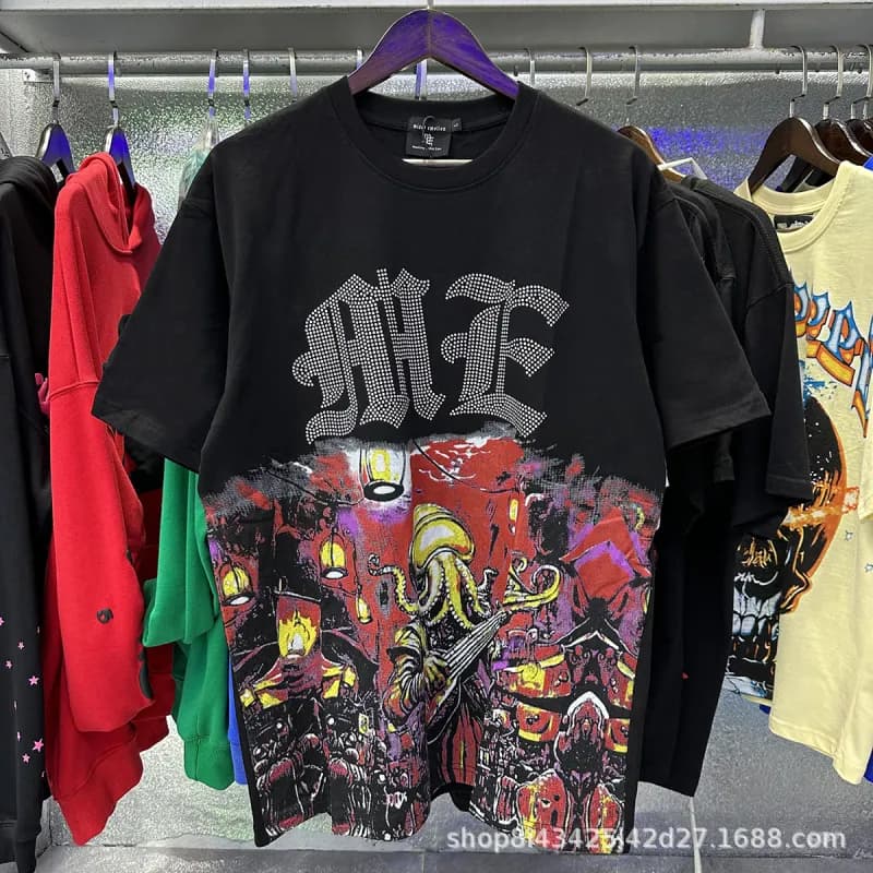 Hellstar Graphic Tee Octopus Print
