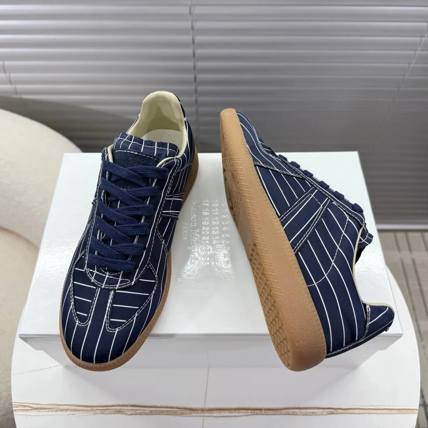Maison Margiela Future Sneaker Beige Suede — 10