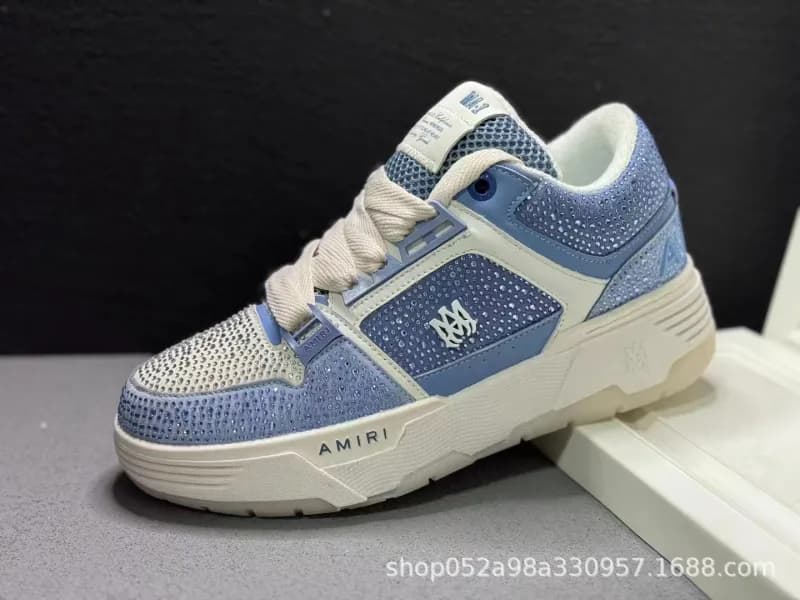 Amiri Sneaker Crystal-Embellished