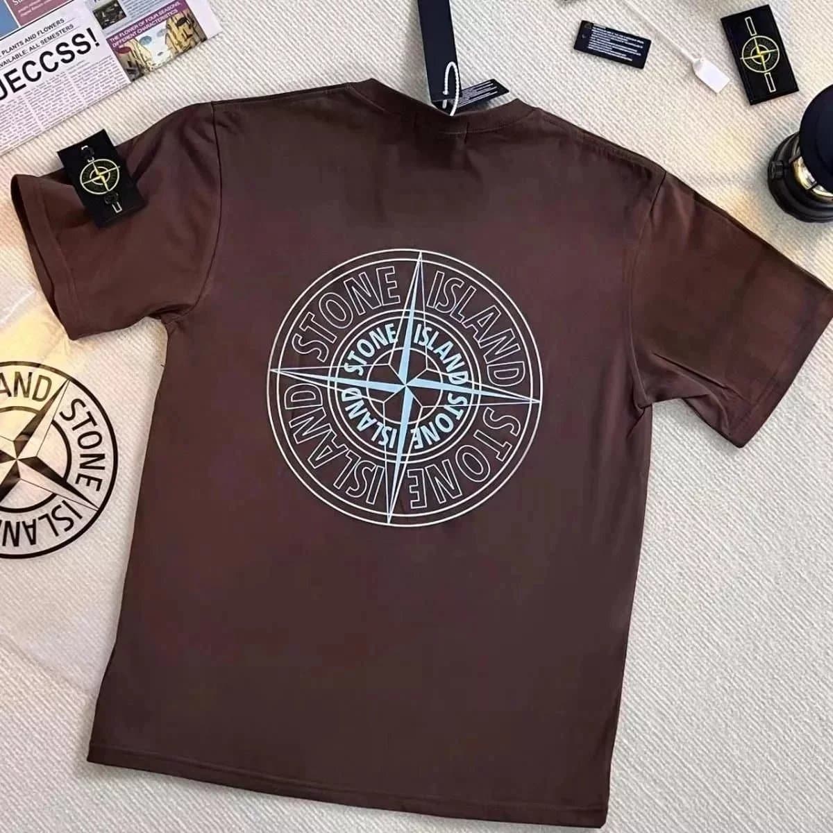 Stone Island T-Shirt Compass Logo Patch — 13