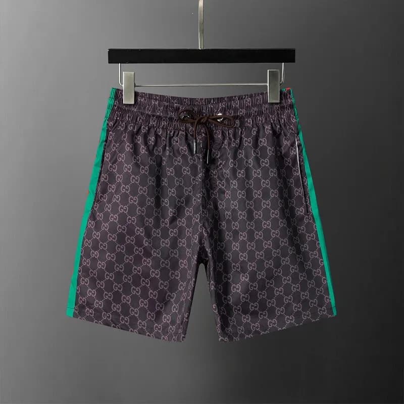 Hugo Boss Logo Swim Shorts Reflective BOSS Print — 28073 purple black