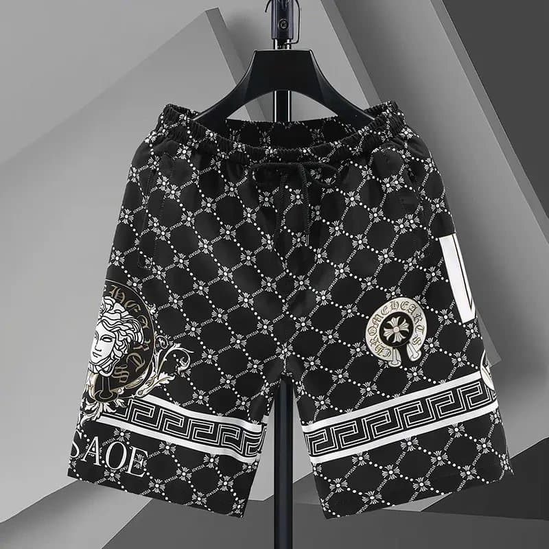 Versace Printed Shorts Medusa & Greek Key