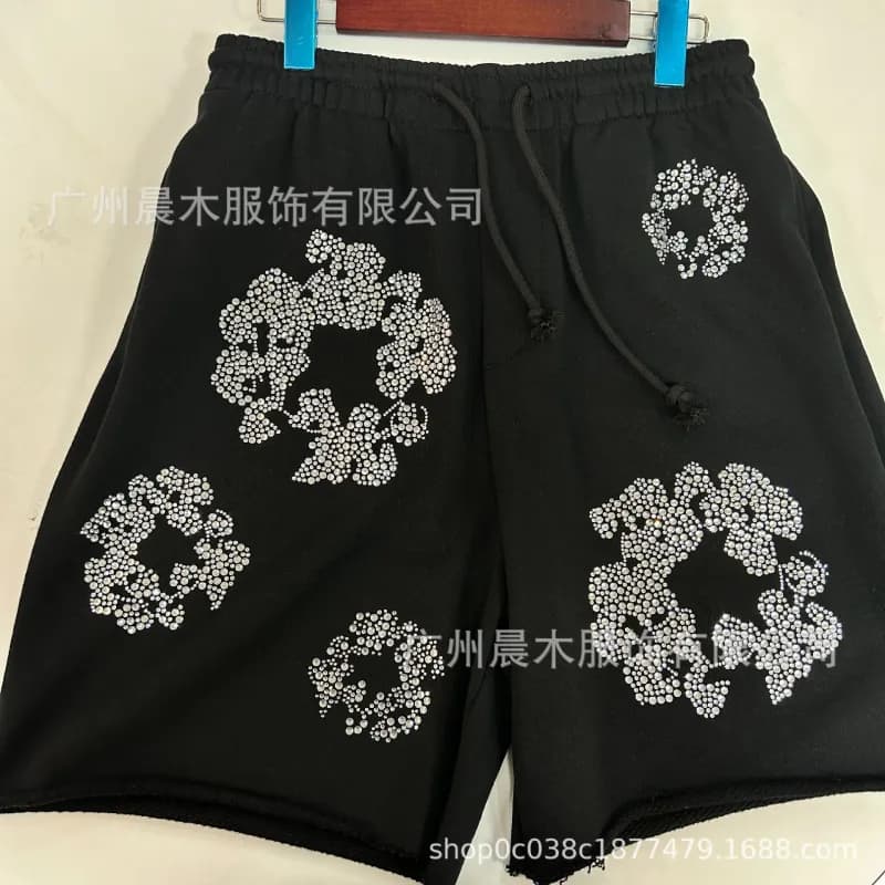 Supreme Embroidered Shorts Crystal Floral