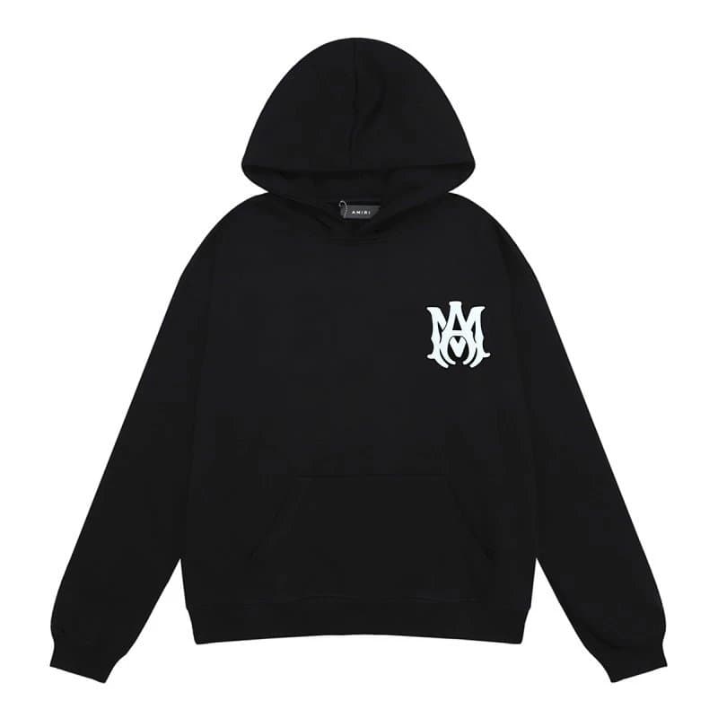 Amiri Hooded Sweatshirt Imagination and Dreams Graphic — 9220# Black