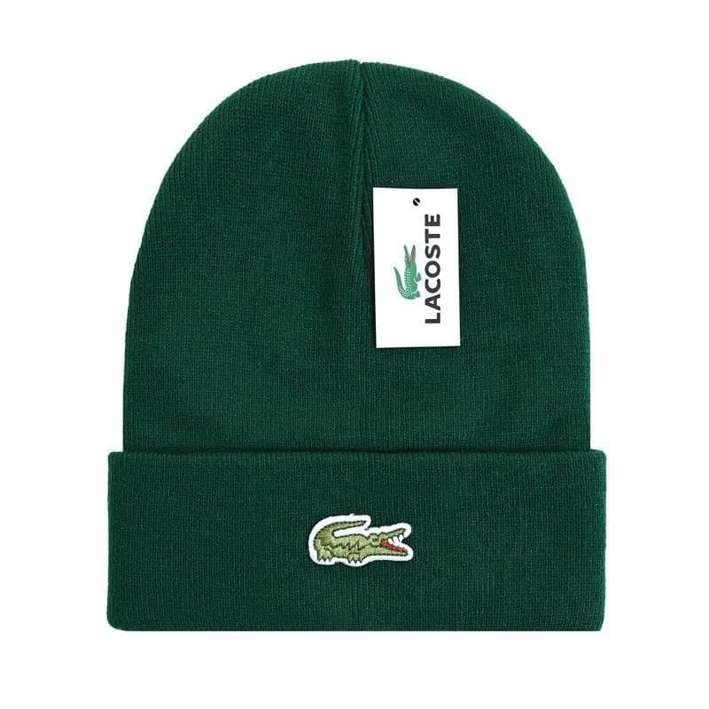 Moncler Ribbed Beanie Shield Patch — 20