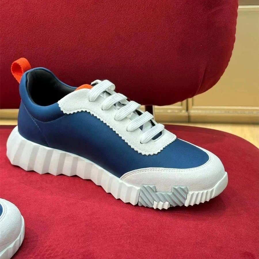 Balenciaga Speed Trainer Navy White Orange