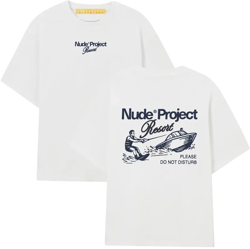 Nude Project Resort Tee Boat Graphic