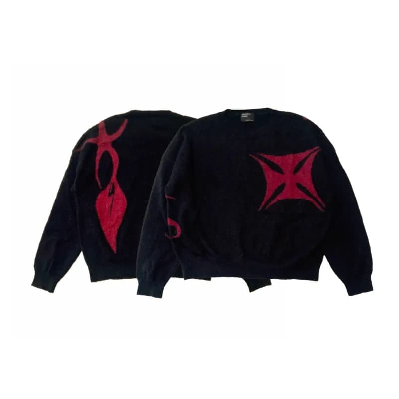 Sp5der Knit Sweater Spider Logo