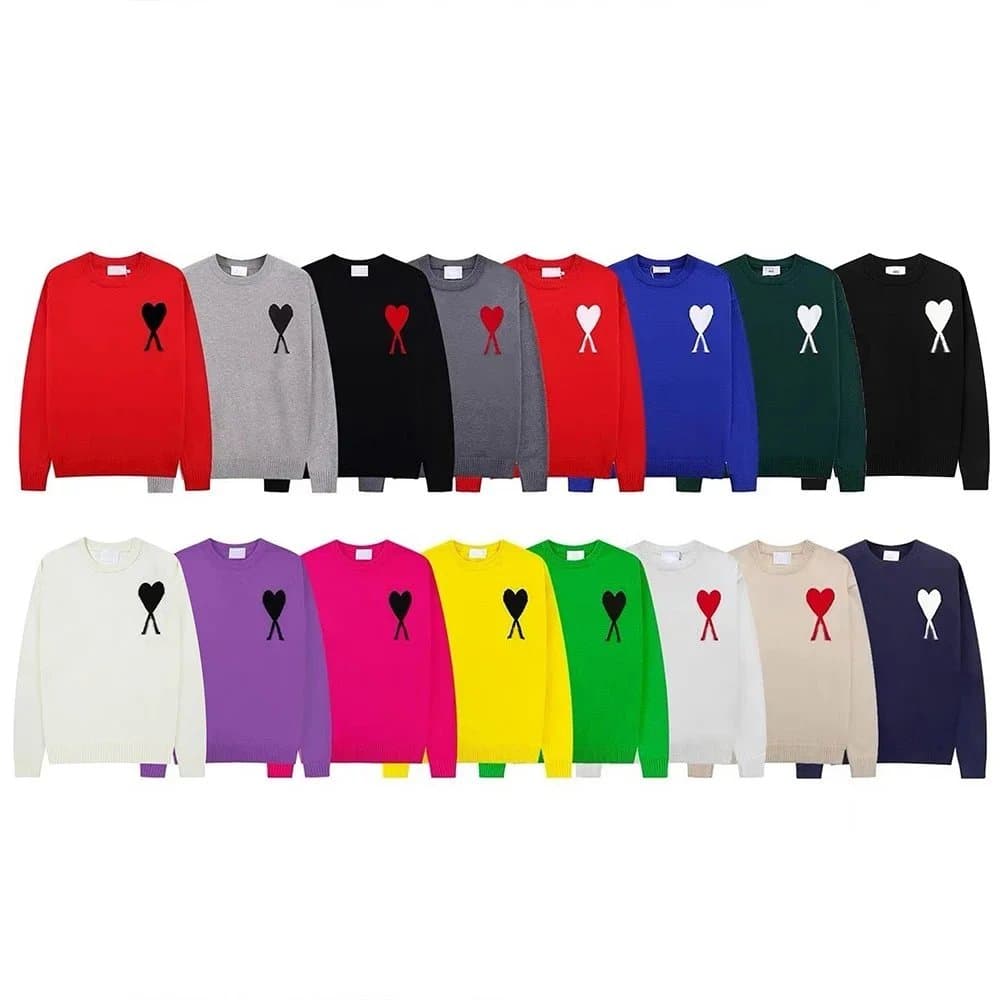 Amiri Heart Logo Sweater Multiple Colorways