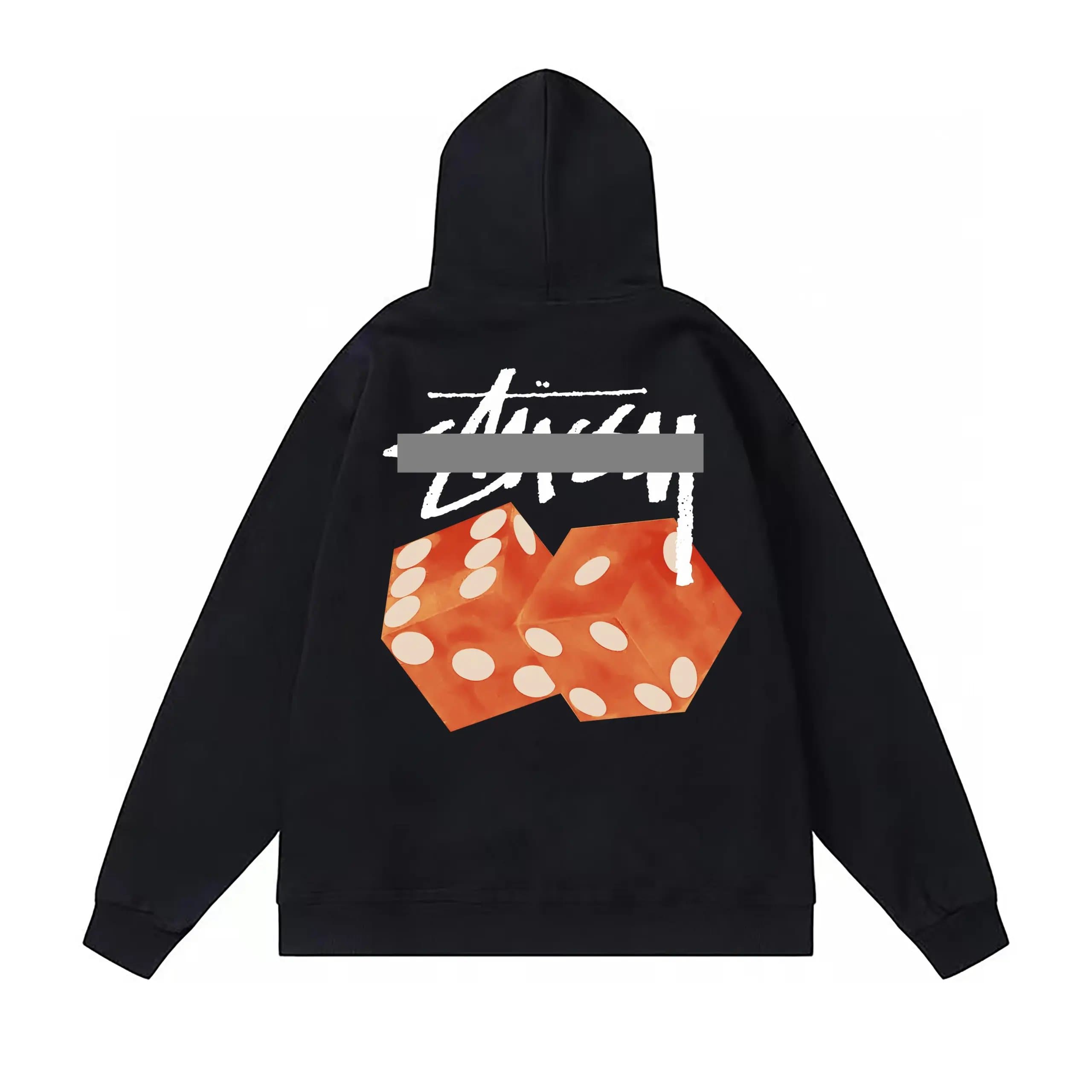 Stüssy Hooded Sweatshirt Script Logo — S31