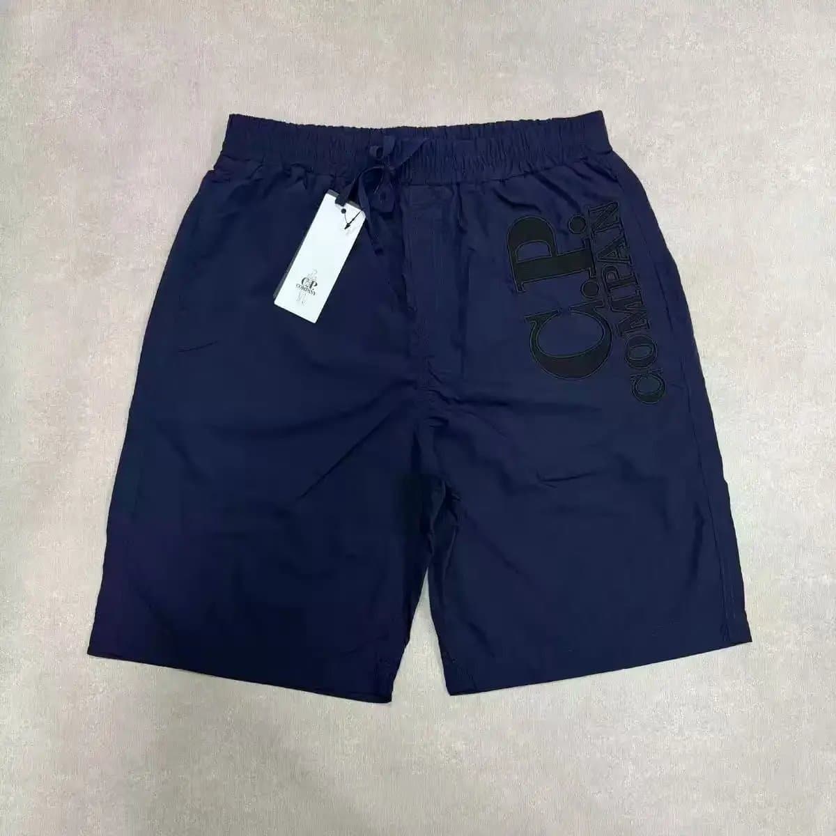 C.P. Company Goggle Shorts Olive — 04速干裤-藏青色