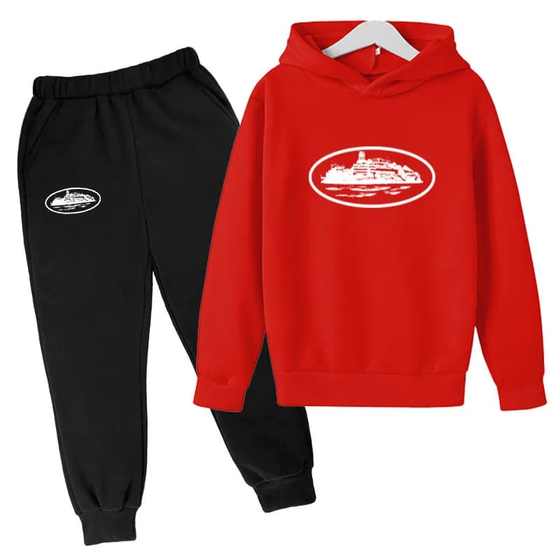 Tommy Hilfiger Hoodie and Joggers Set Cruise Ship Logo