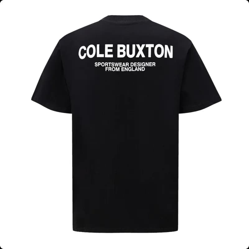 Cole Buxton Hooded Sweater CB Logo — C09 black