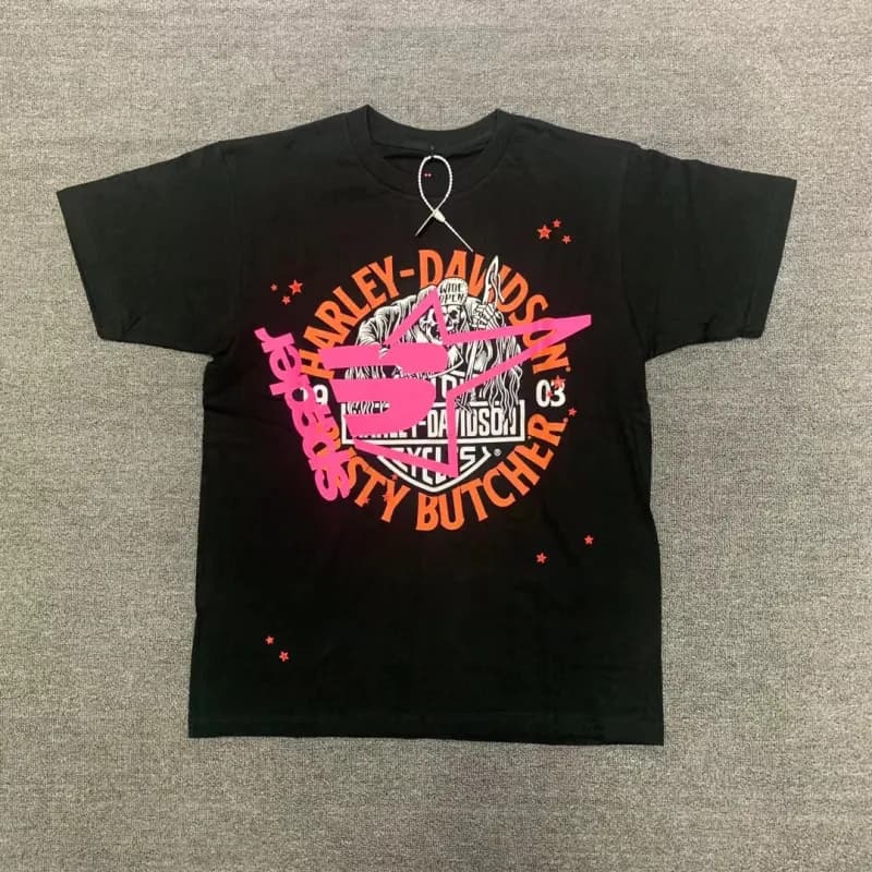 Travis Scott Joggers Pink Logo with Stars — 45
