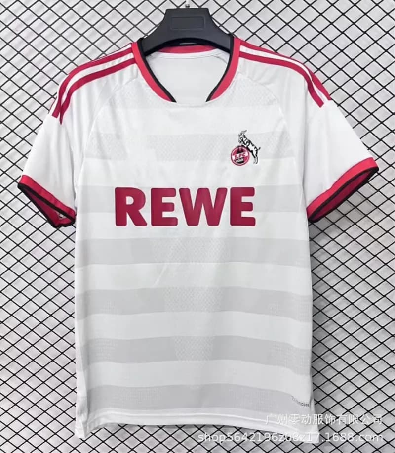 Adidas FC Köln Home Jersey REWE Sponsor