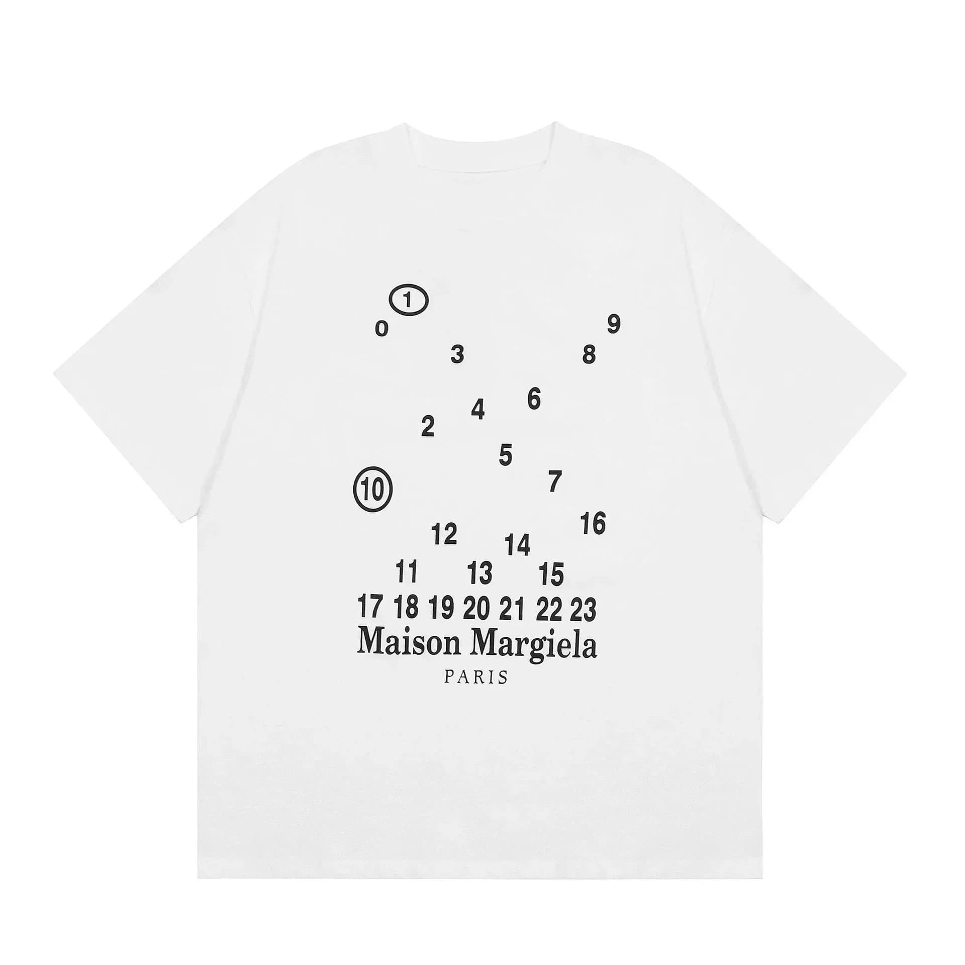 Maison Margiela Numbered Tee Dragon 6 Print — 2