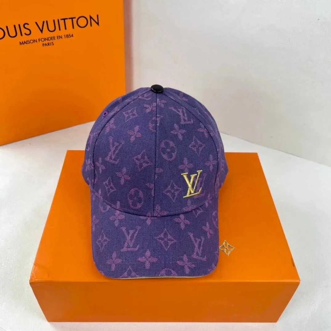 Louis Vuitton Baseball Cap Monogram Denim
