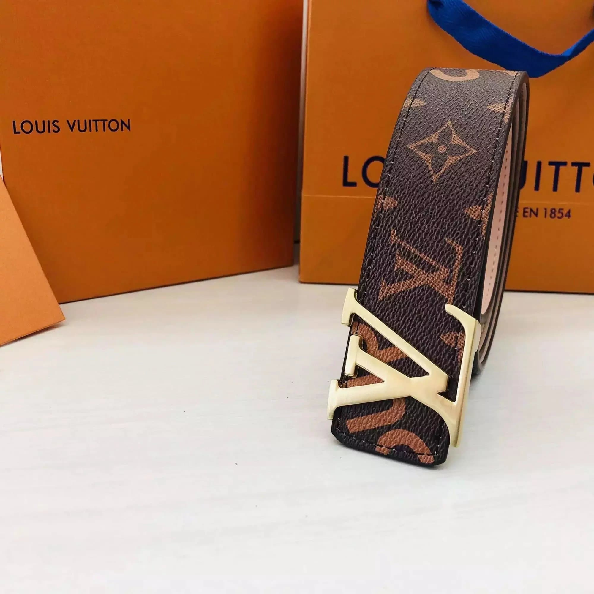 Louis Vuitton LV Initiales Belt Monogram Canvas