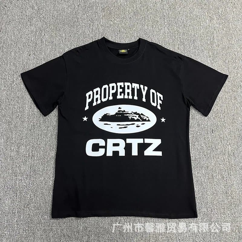 Off-White Graphic Tee Authentic Island Print — 3113黑色
